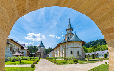 Putna monastery, christian orthodox church, Moldavia, Bucovina, Romania