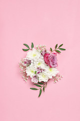 Sticker - Romantic floral background