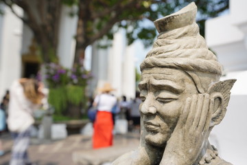 wat Pho as a famous landmark in Bangkok, Thailand