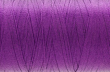 Wall Mural - Macro picture of thread texture violet color background