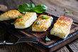 Grilled halloumi cheese Cyprus