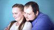© motortion - Loving couple embracing, feeling tenderness and love, trust and understanding