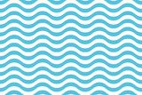 Wave pattern seamless abstract background. Stripes wave pattern white and blue colors for summer vector design.