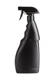 Spray bottle isolate on white background. Black bottle spray bottle.