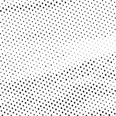 Poster - Abstract halftone background texture of black dots