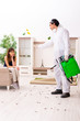 © Elnur - Young professional contractor doing pest control at flat