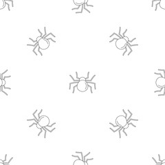 Female mouse spider pattern seamless vector repeat geometric for any web design