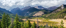 Fall River Road Overlook Horseshoe Park - Rocky Mountain National Park