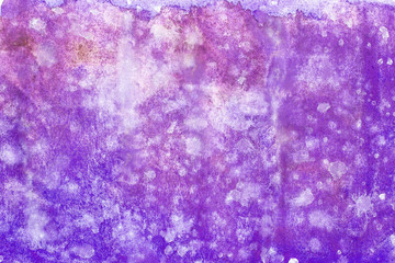 Wall Mural - Abstract watercolor art hand paint on white background. Watercolor background