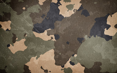 Wall Mural - camouflage pattern cloth texture. background and texture for design.