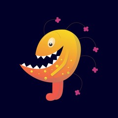 funny jelly monster