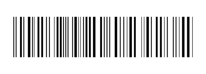 realistic barcode. barcode icon. vector illustration.
