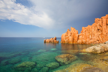 Wall Mural - Rocce Rosse Arbatax, Sardinia, Italy