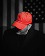 Republican Voter with Red Hat