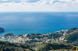 Hafen in der Bucht von „Port de Soller“ im Mittelmeer