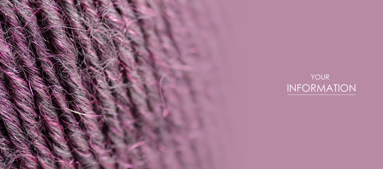 purple wool thread macro texture material pattern blur background