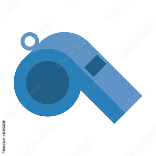 Fotomural Sport whistle isolated cartoon
