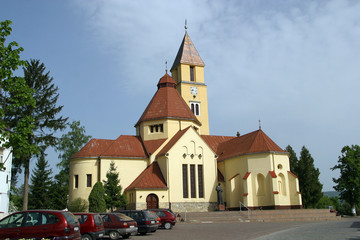 Parish church of the Holy Trinity in Krasic, Croatia 