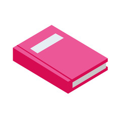 Sticker - text book isolated icon