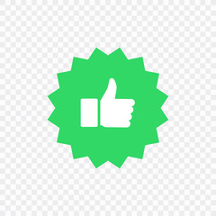 Wall Mural - like and dislike icons collection set. thumbs up and thumbs down. modern graphic elements for web ba