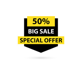 Wall Mural - sale tag. special offer, big sale, discount, best price, mega sale banner. shop or online shopping. 