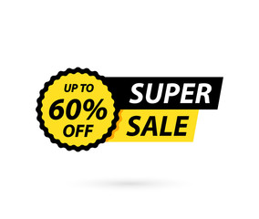 Wall Mural - sale tag. special offer, big sale, discount, best price, mega sale banner. shop or online shopping. 