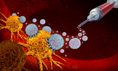 Wall Mural - vaccine for cancer