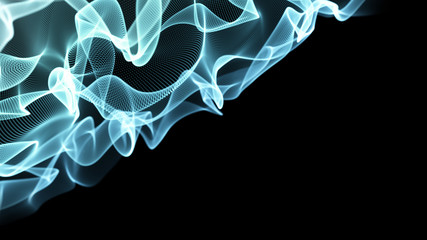 Wall Mural - abstract background with copy space for your text. abstract colorful particles.