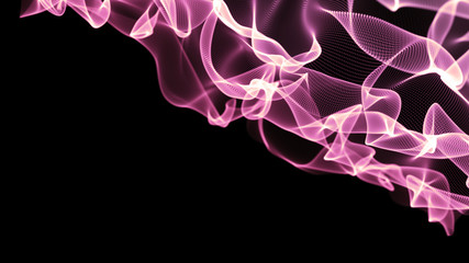 Wall Mural - abstract background with copy space for your text. abstract colorful particles.