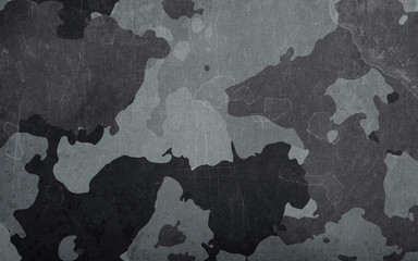 Wall Mural - dirty camouflage fabric texture for background