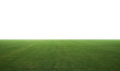 Night lighting beautiful wide green grass field . Include clipping path .