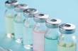Line of injection vials