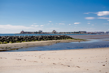 beach and ocean