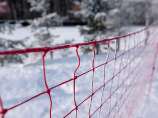 barbed wire fence