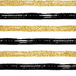 Seamless brush stroke pattern gold