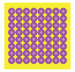 Decagon pattern vector or color illustration