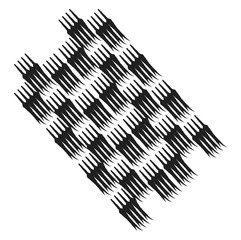 a drawing of a patch vector or color illustration
