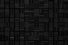 Black Wood Wall Texture And Background