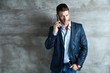 © nyul - Businessman calling on with mobile phone