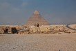 Giza, sphinx, pyramids, Egypt