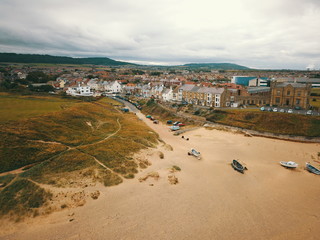 Poster - The North East Costal Town of marske near redcar, Teesside