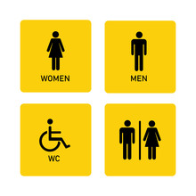 Wc Toilet Simple Icon