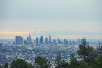 Downtown Los Angeles, California USA