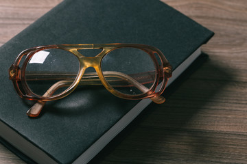 Poster - Book and Glasses