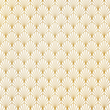 Abstract Gold Art Deco Pattern Luxury Design Background. You Can Use For Premium Background, Ad, Poster, Cover Design, Presentation.
