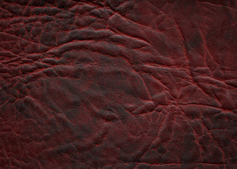 Sticker - An image of a nice leather background. Cowhide texture.