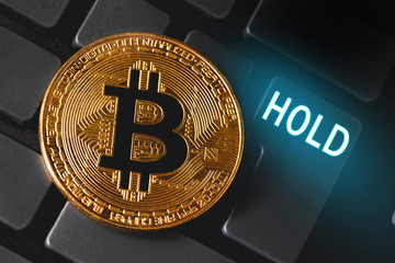 bitcoin with hold button