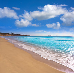 El Miracle beach in Tarragona at Catalonia