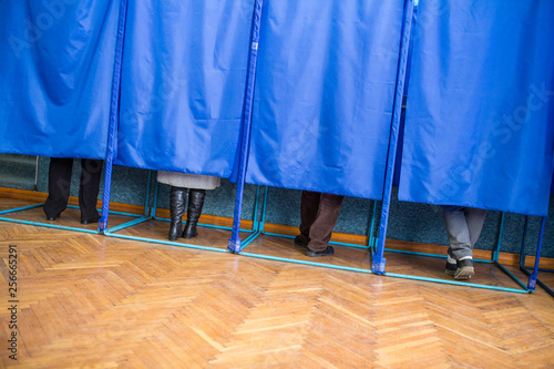 Cuadros en Lienzo Illustrative image of the election in a democratic society