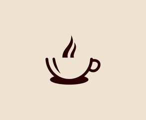 Canvas Print - Coffee logo